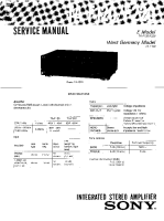 Sony TA-F220 - Service Manual 